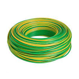 ROLO CABO 2,5 MM 100 MTS VERDE/AMARELO COBRECOM