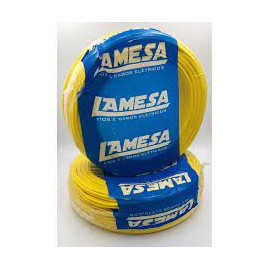 ROLO CABO 2,5 MM 100 MTS AMARELO LAMESA