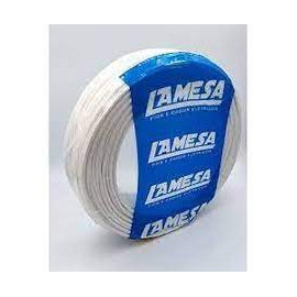 ROLO CABO 2,5 MM 100 MTS BRANCO LAMESA