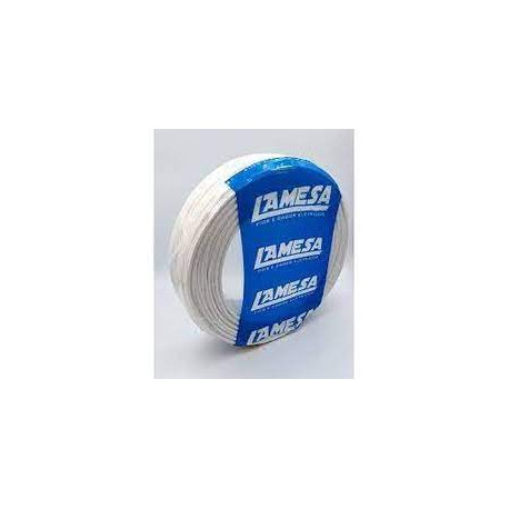 ROLO CABO 2,5 MM 100 MTS BRANCO LAMESA